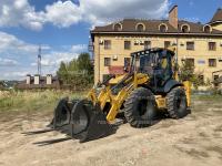экскаватор-погрузчик 1 куб 2.5 тонны builder bl488 (равновеликие колёса)