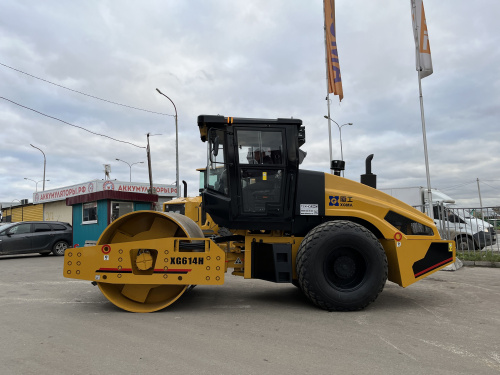 грунтовый каток xgma xg614h