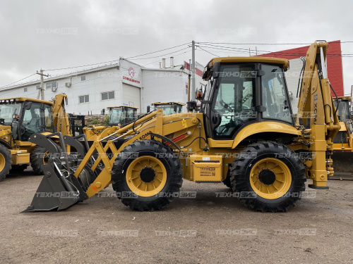 экскаватор-погрузчик xgma xg765h-4tx (равновеликие колёса)
