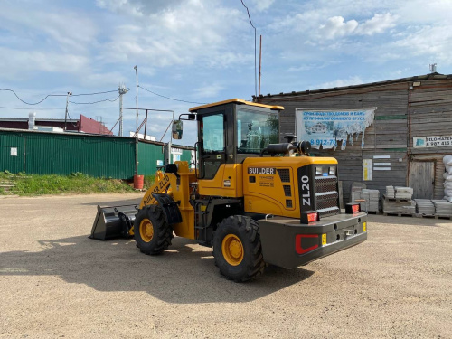 фронтальный погрузчик builder zl20