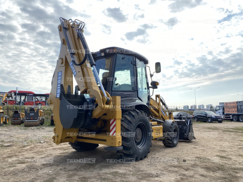экскаватор-погрузчик 1 куб 2.5 тонны builder bl388 (разновеликие колеса)